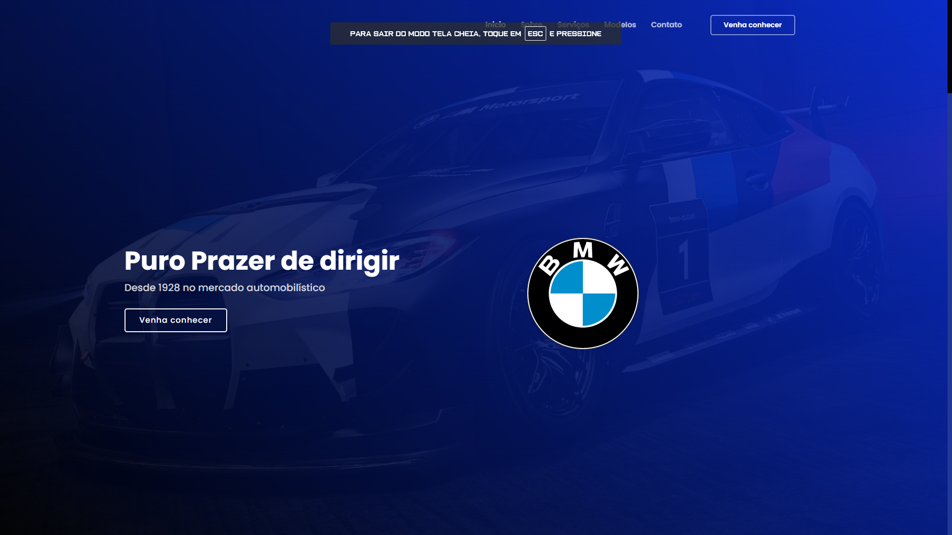 Site da BMW